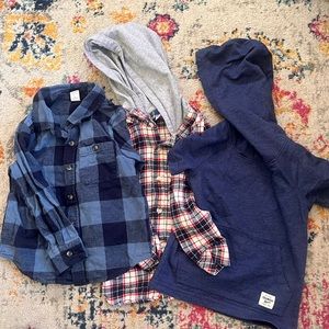 Little Boys fall/winter shirt bundle